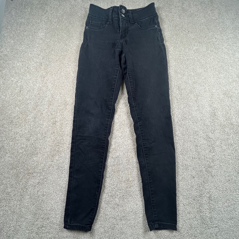 Vertu Black Skinny Jeans High Rise Stretch Denim Size 1/25 RN112642